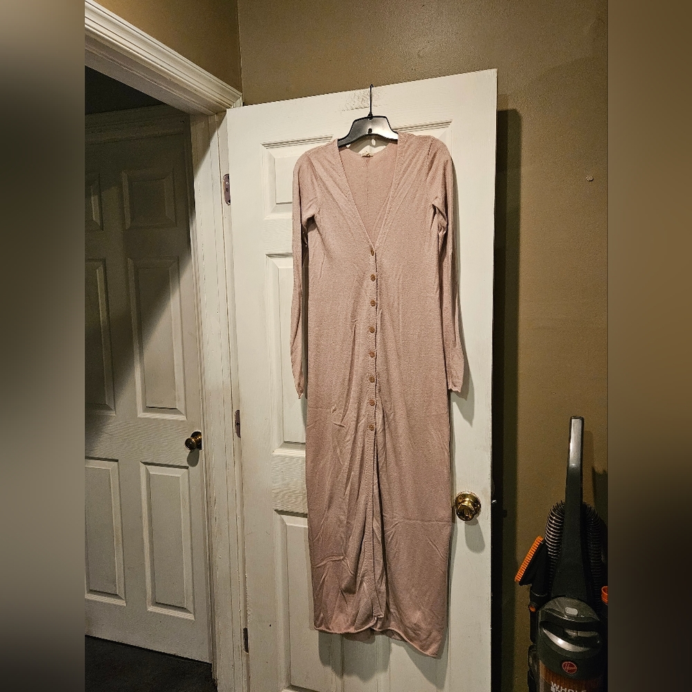 SILENCE +NOISE LONG CARDIGAN